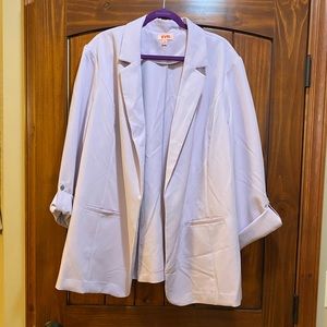 EVRI Open Front Long Blazer